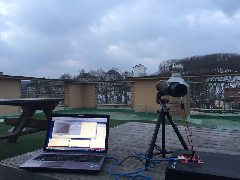 3D Printed Ethernet Telescope