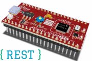 Adding REST-based Web Services to IoT Device for IO Monitoring