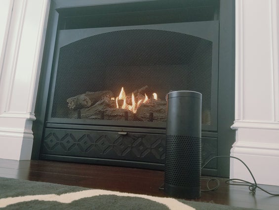 Alexa Activated Fireplace