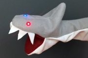 Blinking Shark Puppet