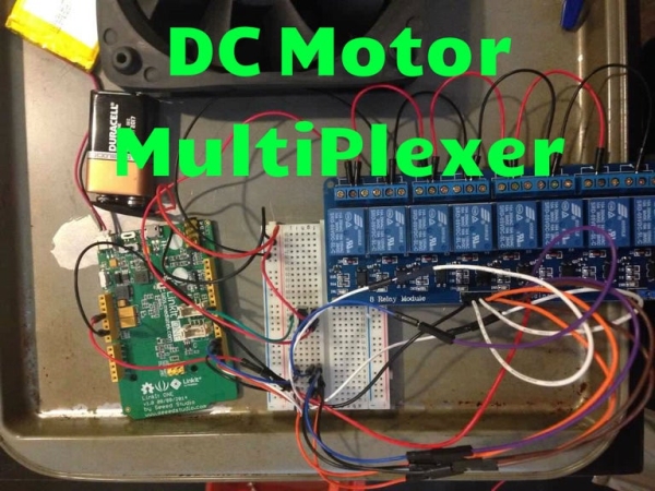 DC Motor Multiplexer