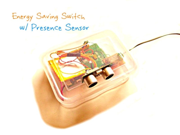 Energy Saving Switch With Presence Sensor