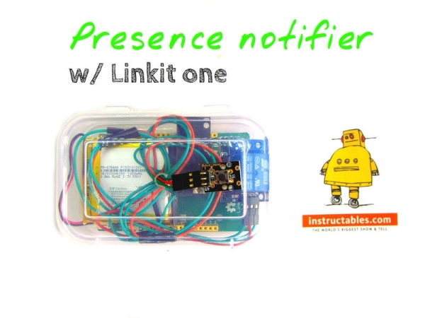 Presence Notifier With Push Button