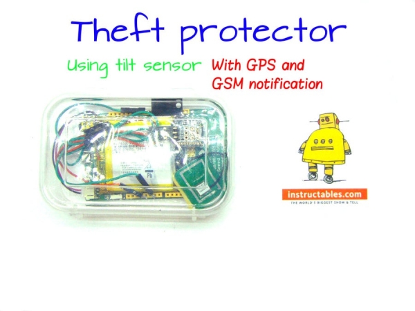 Theft Protector Using Tilt Sensor