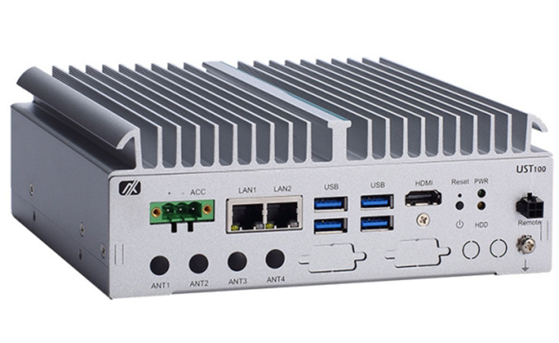 AXIOMTEK LAUNCHES ULTRA-COMPACT FANLESS EMBEDDED SYSTEM FOR VIDEO ANALYTICS – UST100-504-FL
