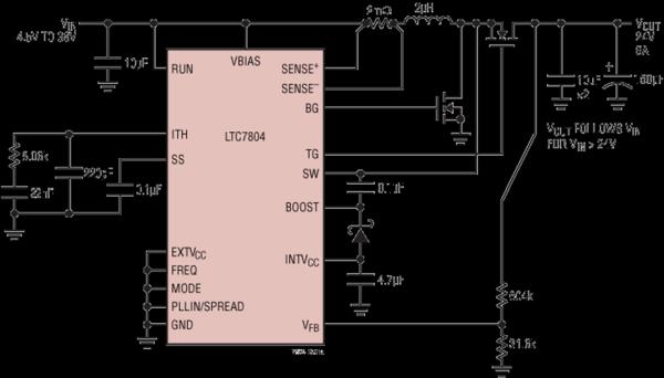 LTC7804 40 V 3 MHZ BOOST CONTROLLER WITH SPECTRUM FREQUENCY jpg
