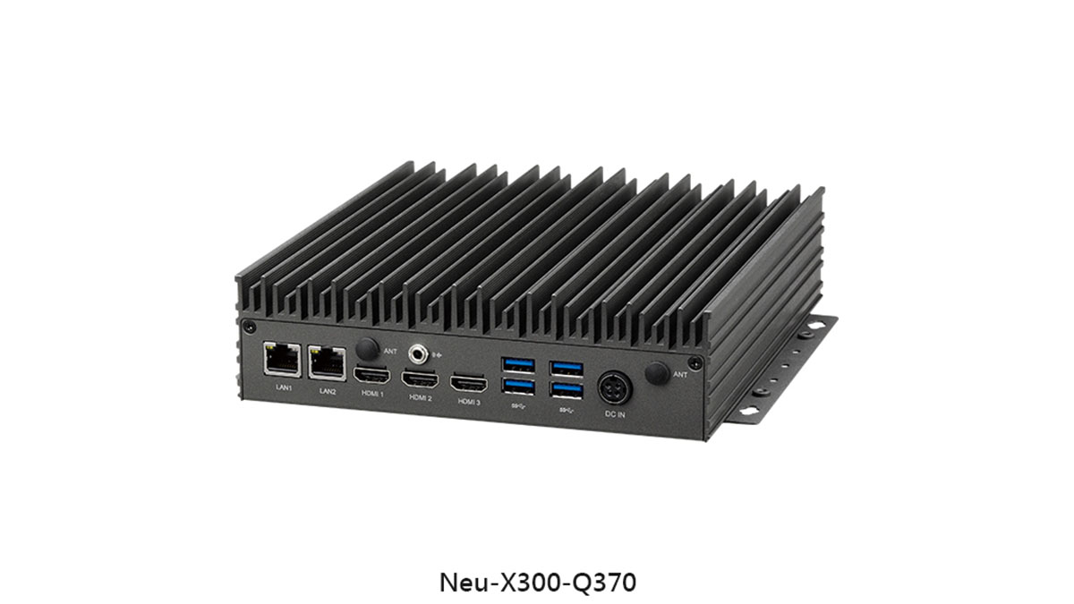 NEU-X300 – EDGE COMPUTING SYSTEM POWERED BY 8TH GENERATION INTEL® CORE™ PROCESSOR