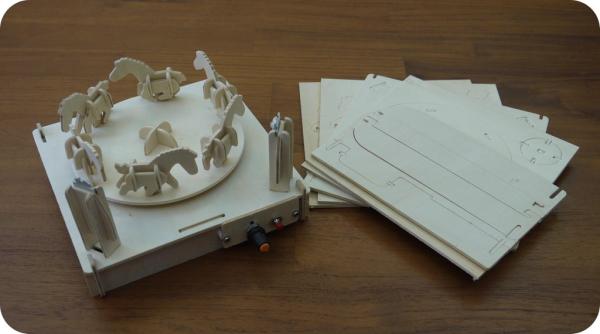 BOXOI an Open Source Miniature 3D Zoetrope DIY Kit