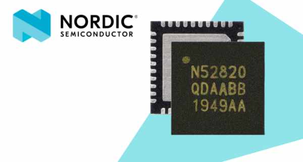 NORDIC SEMICONDUCTORS NRF52820 MULTI PROTOCOL SOC COMBINES BLUETOOTH 5.2 WITH USB 2.0
