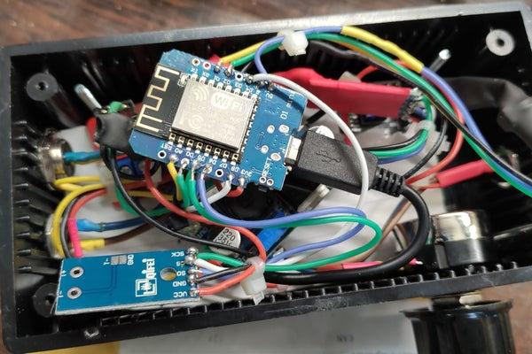 BBQ Temperature & Meat Sensor on ESP8266 With Display