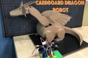 Cardboard Dragon Robot