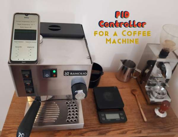 PID Controlled Thermostat Using ESP32 (Applied to a Rancilio Silvia Coffee Machine)
