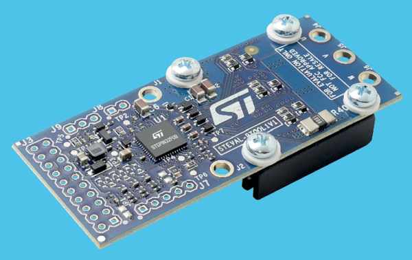 STMICROELECTRONICS STEVAL PTOOL1V1 BLDC MOTOR DRIVER FOR BATTERY POWERED APPLICATIONS