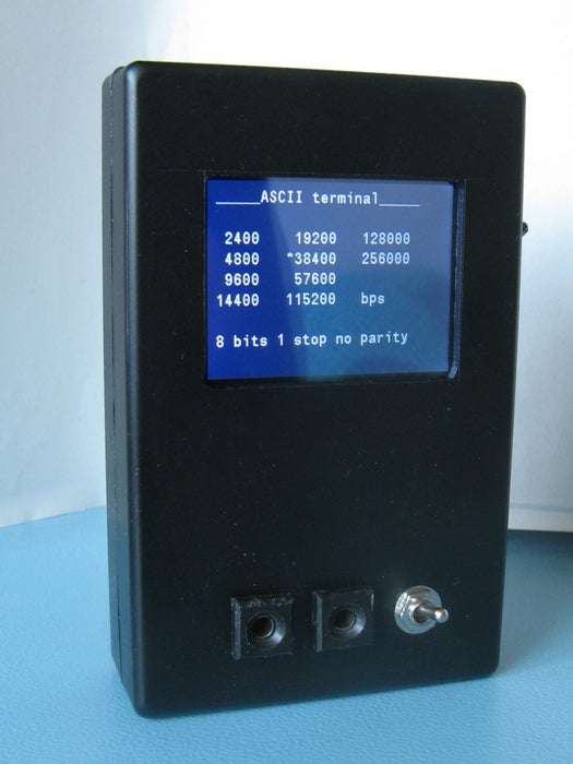 Serial Monitor With ILI9341 and BluePill