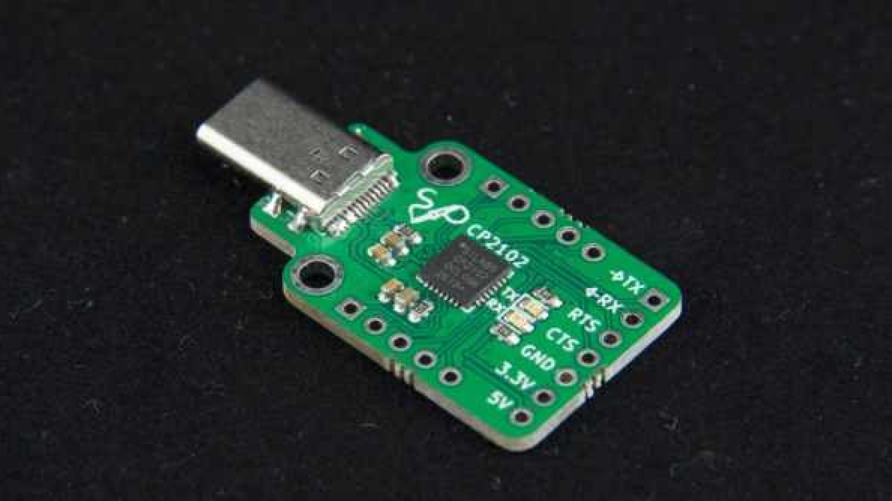 CP2102 USB TO UART BREAKOUT BOARD FEATURES USB TYPE-C - ATMega32 AVR