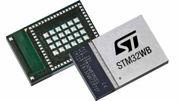 STM32WB5MMG WIRELESS MODULE SUPPORTS BLUETOOTH LE ZIGBEE OPENTHREAD AND MORE
