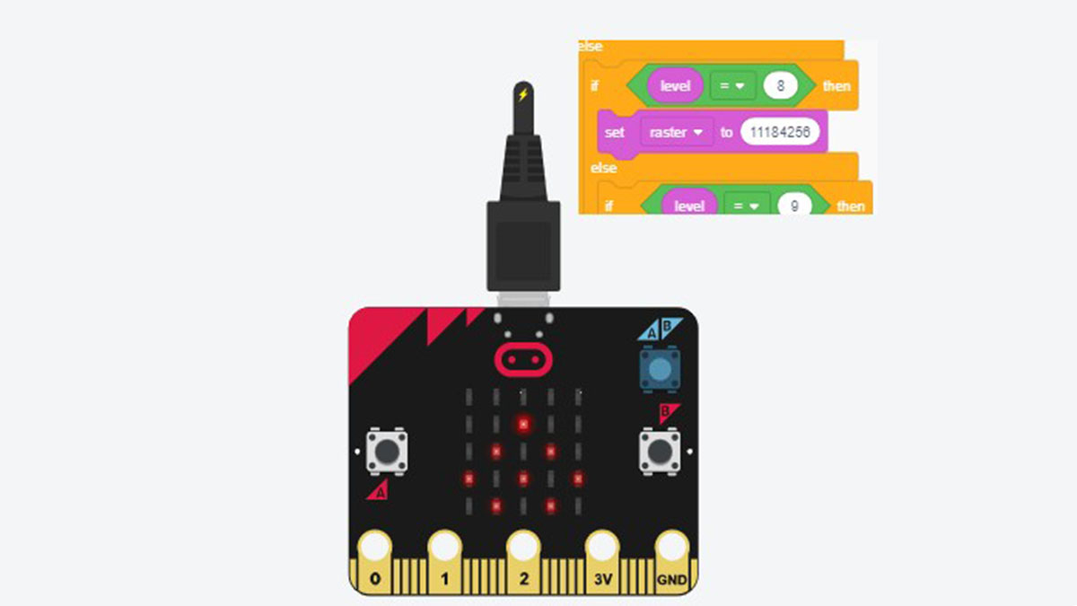 Lights Out Clone for Micro-Bit in Tinkercad