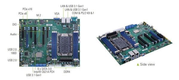 AXIOMTEKS SERVER GRADE ATX MOTHERBOARD POWERED BY THE LATEST 3RD GEN INTEL® XEON SCALABLE FOR AI AND HPC APPLICATIONS – IMB700
