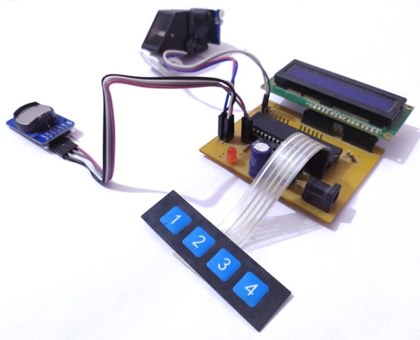 Fingerprint Based Biometric Attendance System Using Atmega32 