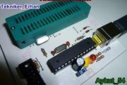 ATMEL USB PROGRAMMER CIRCUIT ZIF SOCKET USBASP ATMEGA8