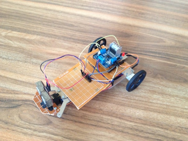 Obsatcle Avoidance Vehicle Using ATmega328P Microcontroller Arduino