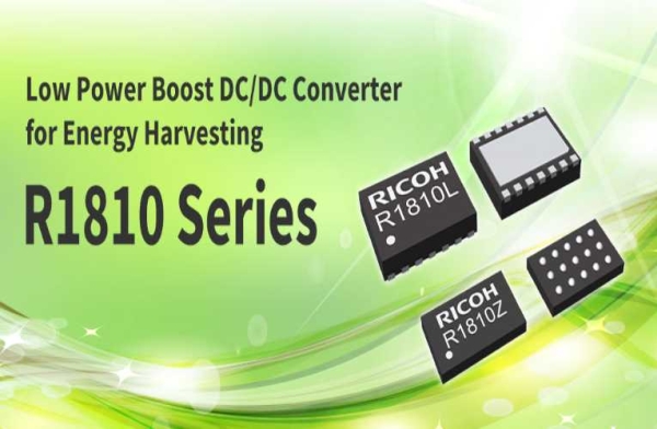 R1810 BOOST DC DC CONVERTER IS AN ENERGY HARVESTING SOLUTION