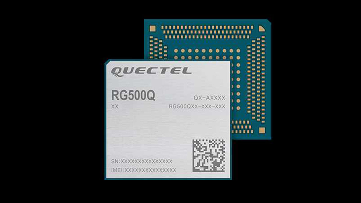 QUECTEL RG500Q IS A 5G SUB-6 GHZ LGA MODULE OPTIMIZED SPECIALLY FOR IOT
