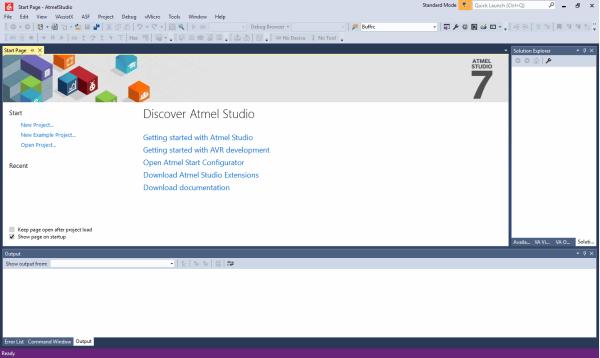Getting Started with Atmel Studio
