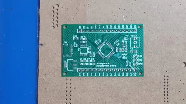 start with a blank PCB