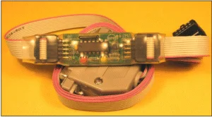 Connect the black 10-pin IDC Socket with the black 10 pin SDBus socket