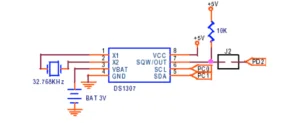 Interfacing the DS1307 RTC